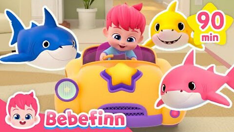 Fun Nursery Rhymes to Play for Kids in The Car | Bebefinn Song Compilation