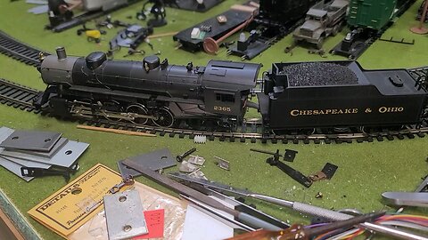 HO USRA C&O 2-8-2 Mikado with MRC 1911 Steam sound decoder.