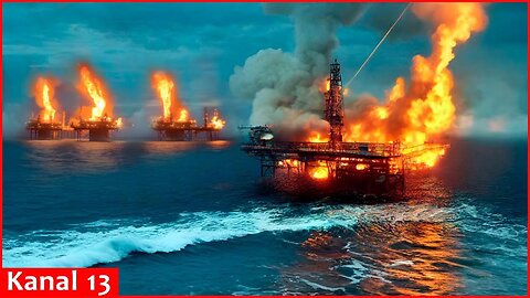 Ukraine launches a large-scale attack on Russian platforms in the Black Sea
