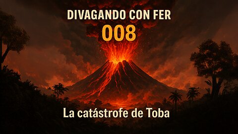 Divagando con Fer 008 - La catástrofe de Toba #videopodcast #historiadelaTierra #migraciónhumana