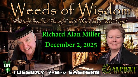 Richard Alan Miller, Physicist. Author. Poly-Mathematician joins Weeds of Wisdom