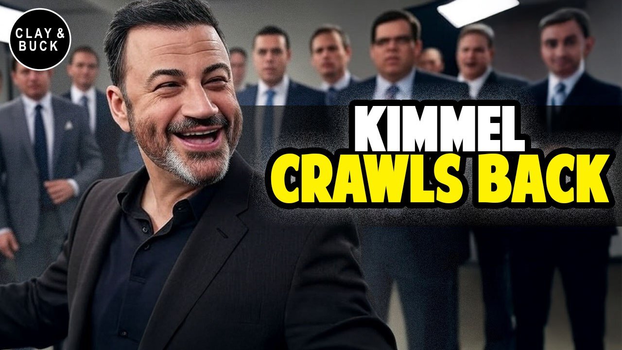 Jimmy Kimmel Heroically Returns After Grueling 4-Day Break | Clay and Buck