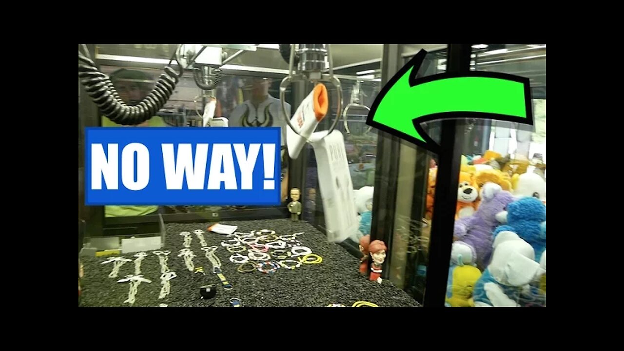 The Best Claw Machine Win of All Time?