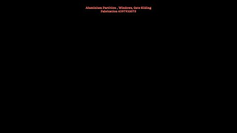 Aluminium Partition Fabrication Work Rampur 6397932074