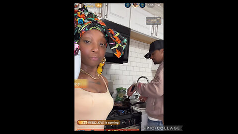 DROSKI GOES OFF ON 21 BAD BIH AFTER SHE THROWS TACO MEAT ON HIM! BIGO LIVE