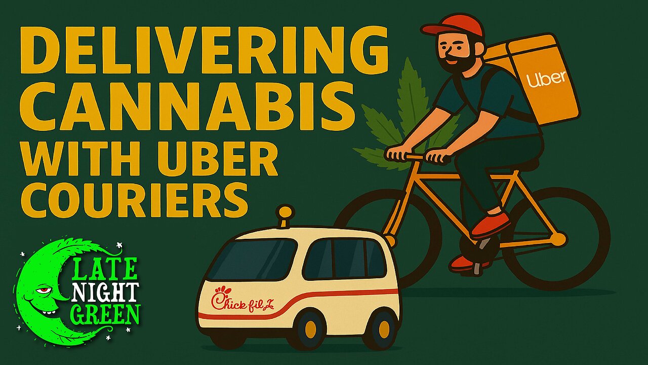 Delivering Cannabis with Uber Couriers? 🚲🌿