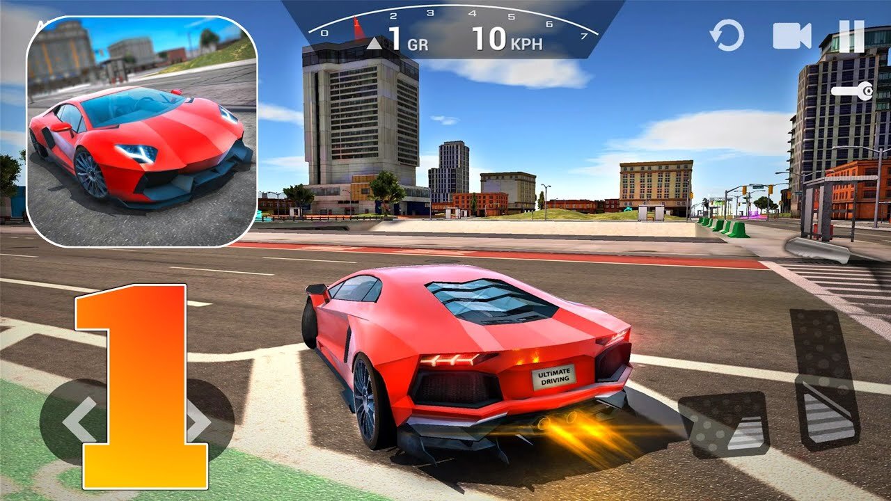 Ultimate Car Driving Simulator Gameplay Walkthrough | Part 1 (Android, iOS)