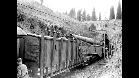 Amazing archive footage shows Why the K5[E] Railroad gun was so deadly at Anzio