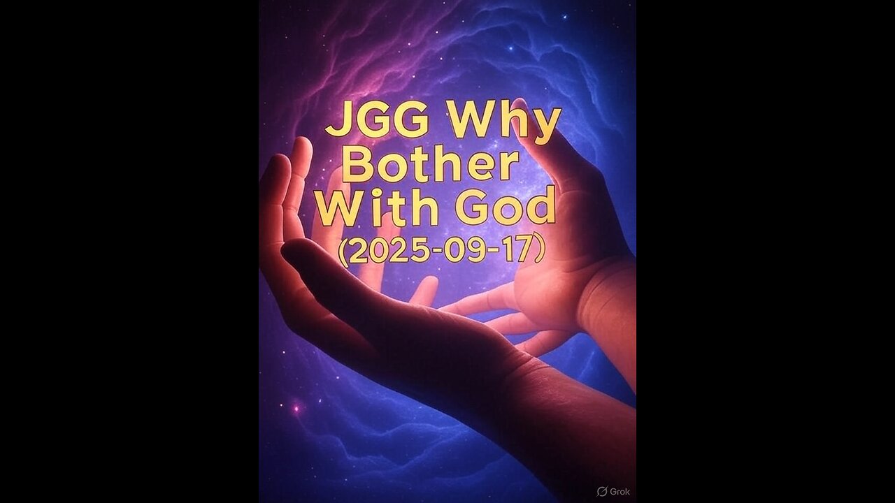 RISE UP - WHY BOTHER WITH GOD (2025-09-17)