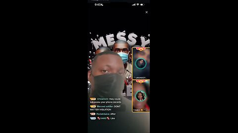 TRINA B AND TOMI K GO AT IT ON MESSY CALLER’S LIVE. BIGO LIVE