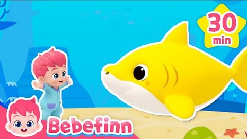 Baby Shark Doo Doo Doo with Bebefinn | Kids Song Compilation | Bebefinn Nursery Rhymes
