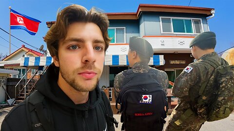 Overnight At The North Korean Border… ALONE 🇰🇵