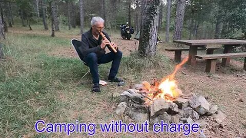 Vlog 19 Camp in the wild.