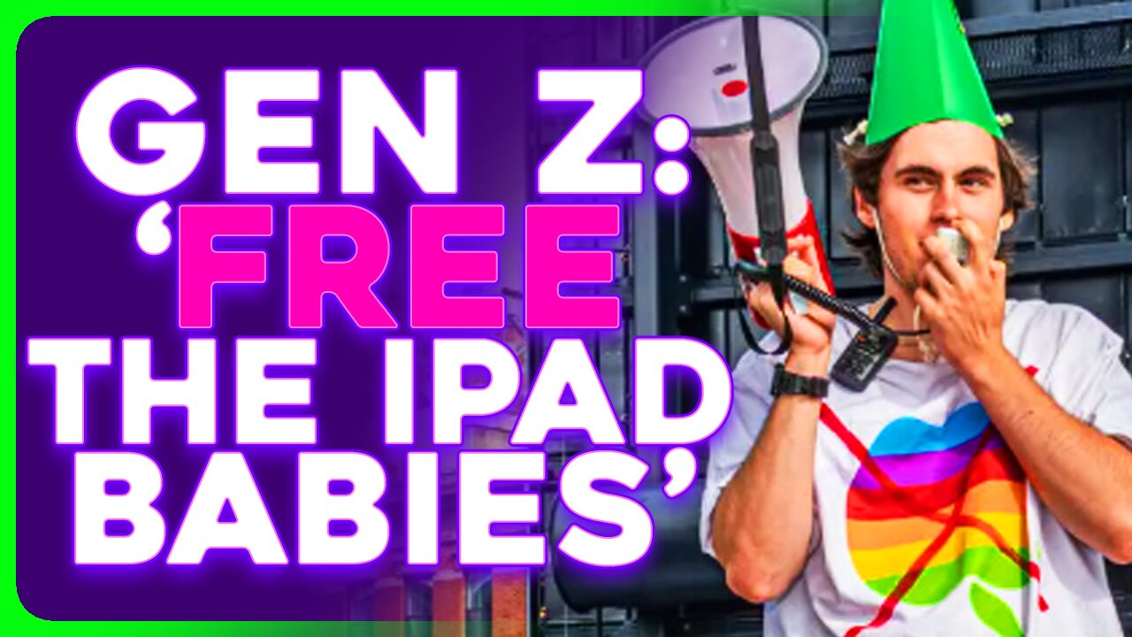 Gen Z RADICALS Protest Against iPad Babies, Start Anti-Tech REVOLUTION