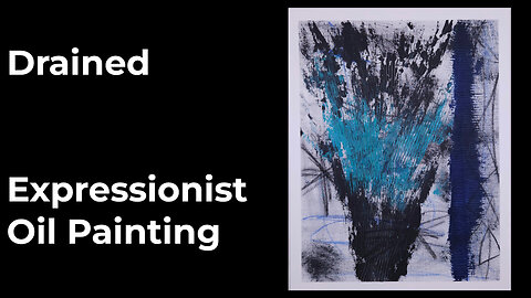 Watch This Peaceful Abstract Painting Come Alive | Calming Studio Vibes