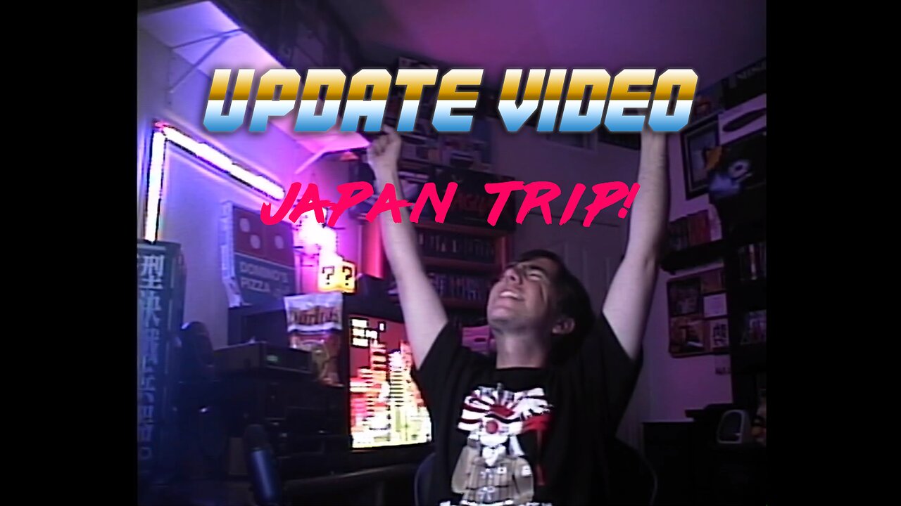 Update Video Part 1! My Japan Trip! Universal Studios Osaka!