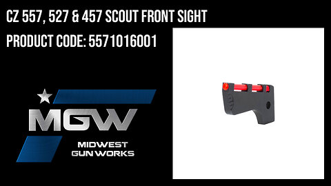 CZ 557, 527 & 457 Scout Front Sight - 5571016001