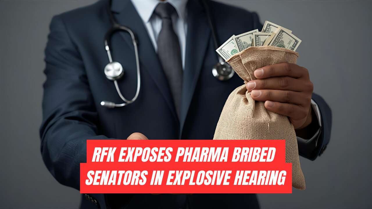 RFK Exposes Pharma Bribed Senators in Explosive Hearing (After Show)