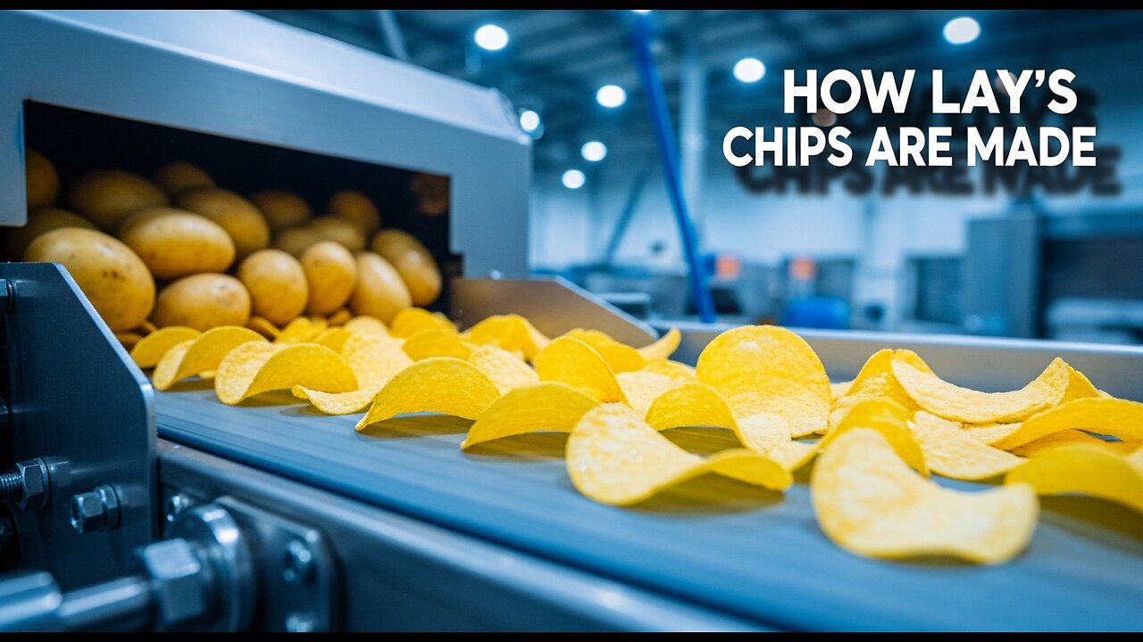 Inside the Lay’s Chips Factory | Unbelievable Journey From Potatoes to Crispy Snacks