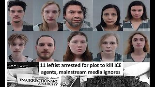 Leftist charged with plot to kill ICE agents, no media attention