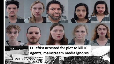 Leftist charged with plot to kill ICE agents, no media attention