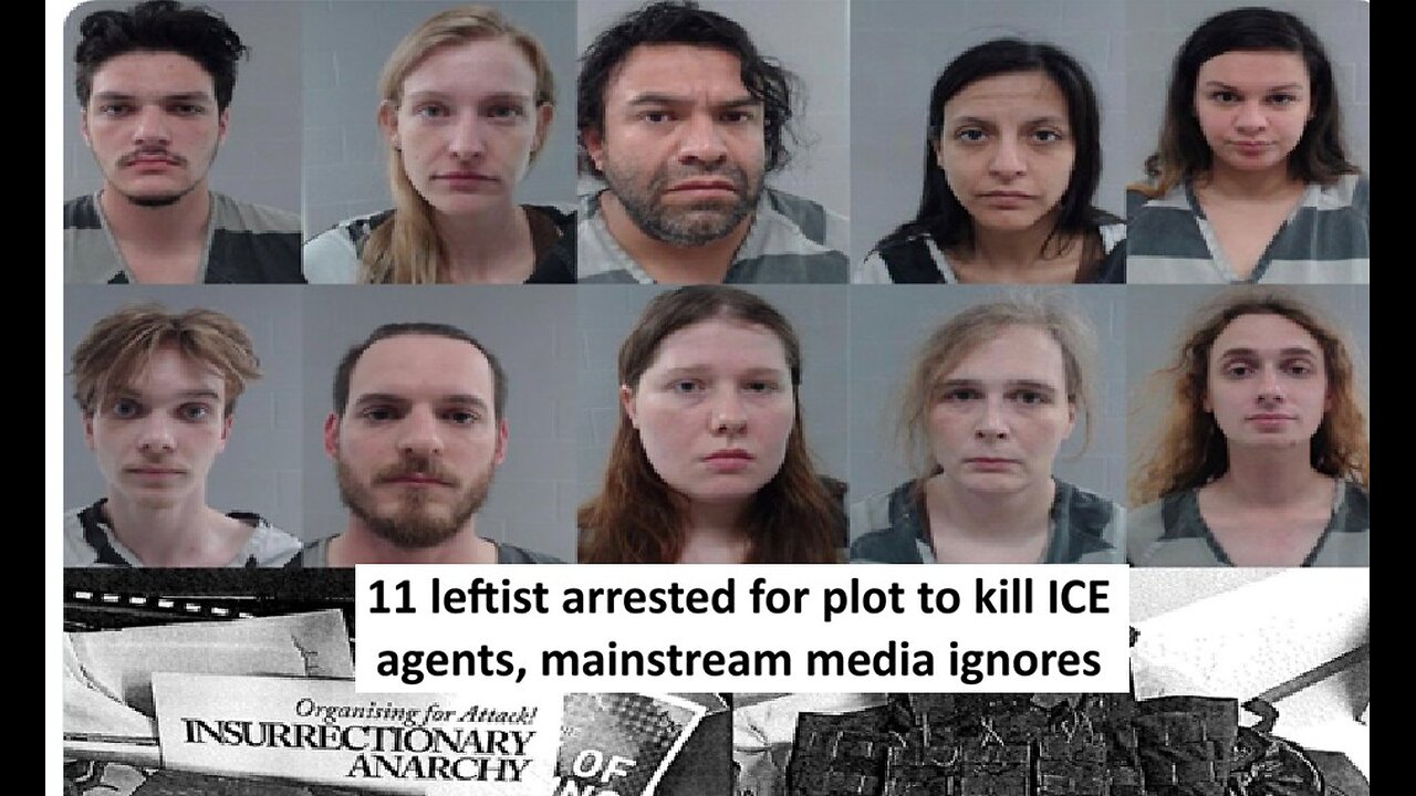 Leftist charged with plot to kill ICE agents, no media attention