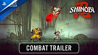 Shinobi: Art of Vengeance - Combat Gameplay Trailer | PS5 & PS4 Games