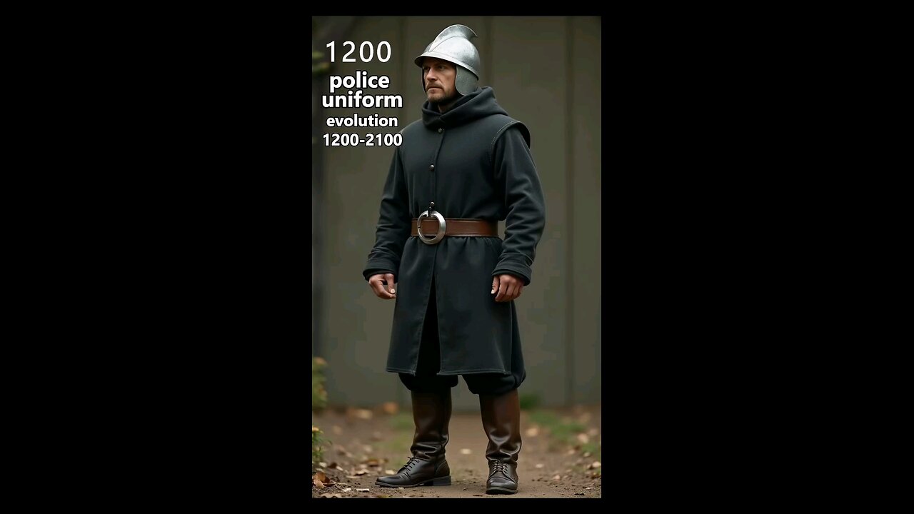 police uniform evolution 1200-2100