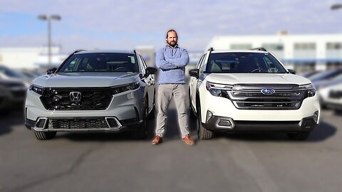 Only ONE is Worth Buying! //2026 Honda CR-V Hybrid vs 2026 Subaru Forester Hybrid//