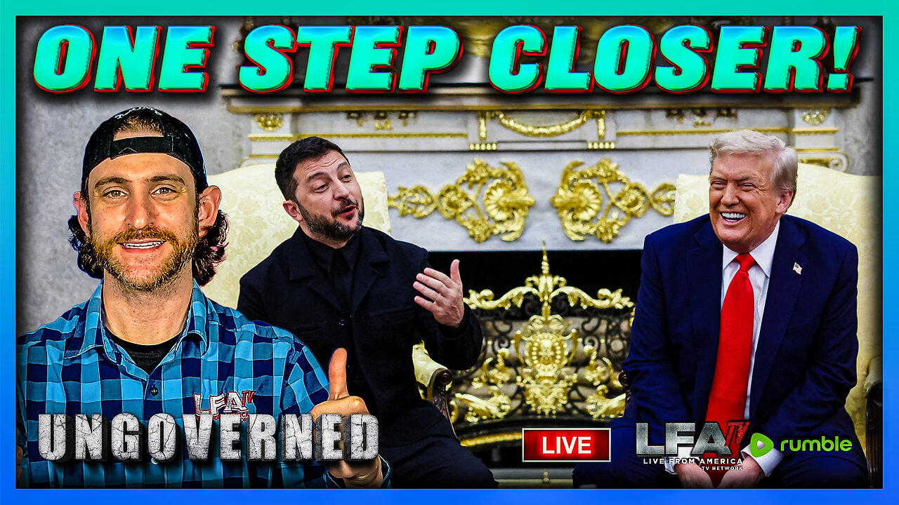 TRUMP CLOSES IN ON PEACE! | UNGOVERNED 8.19.25 10AM
