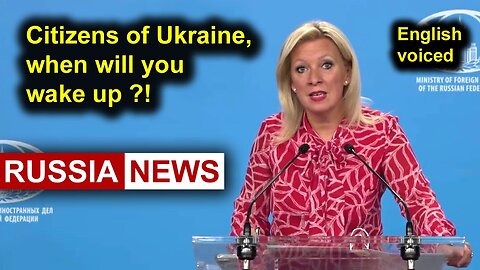 Citizens of Ukraine, when will you wake up?! 