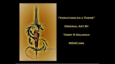 "The Theme is Variations" - Original Art by Terry R Soloman