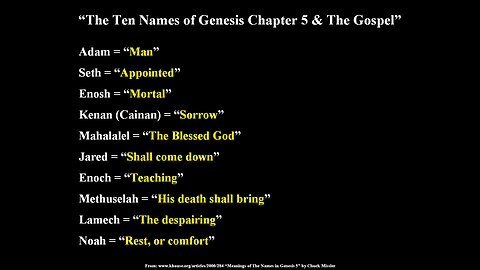 "When he dies it shall come"