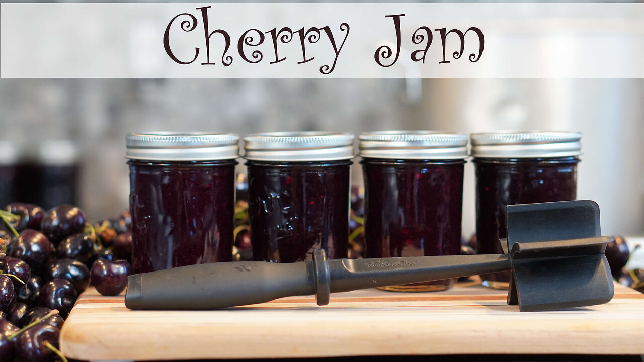 Cherry Jam Canning Recipe