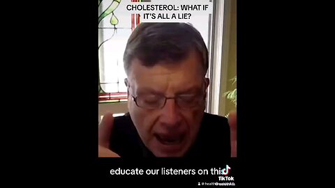 What if cholesterol is a lie?