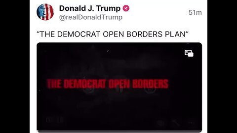 "THE DEMOCRAT OPEN BORDERS PLAN"