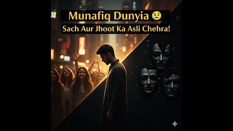 Munafiq Duniya 😔 | Sach Aur Jhoot Ka Asli Chehra | Emotional Motivation 💭