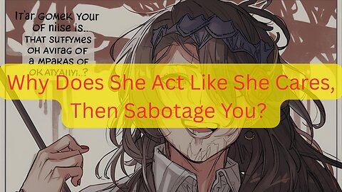 Why Does She Act Like She Cares, Then Sabotage You?