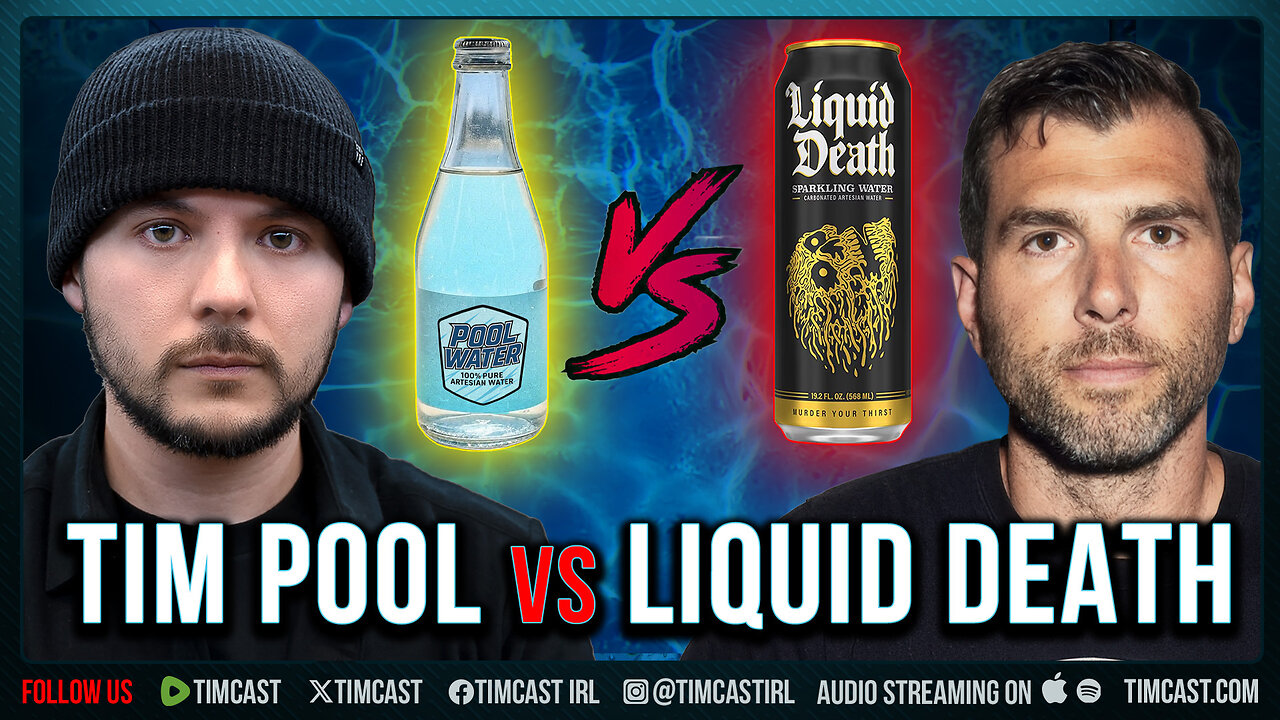 Tim Pool Vs. Liquid Death CEO DEBATE