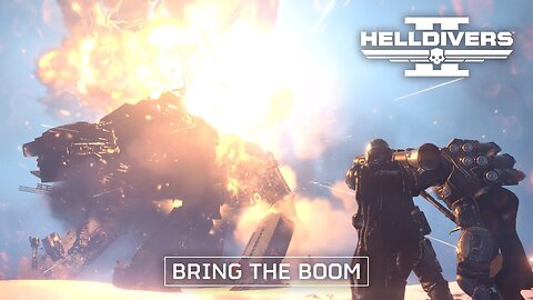 Helldivers 2 - Official 'Bring The Boom' Xbox Pre-Order Trailer