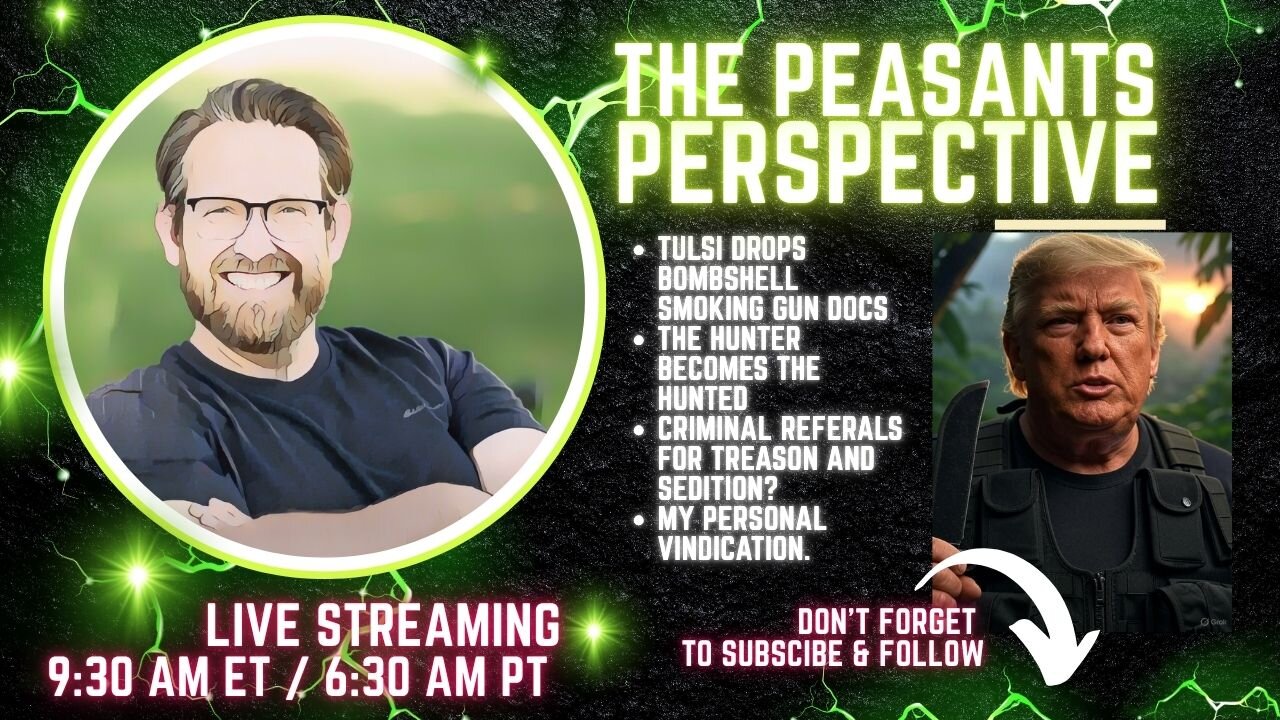 Red Pill Nation: Peasants Awakening to the Truth