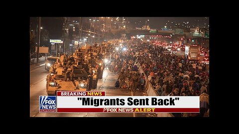 ICE TRAPS 'Migrant Caravan' on Freeway… DEPORTS 'Highway of Illegals' in 2hrs