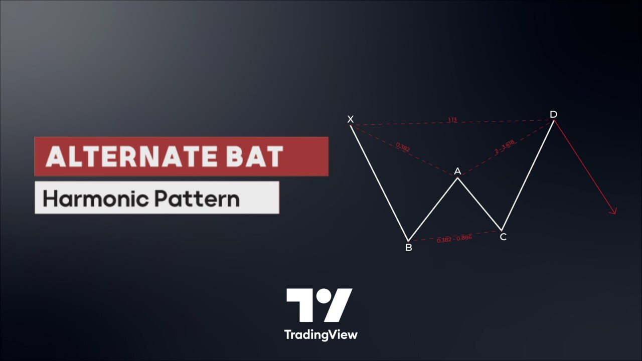 📊 Alternate Bat Harmonic Pattern - ALT Bat Indicator in #Tradingview [#TradingFinder]
