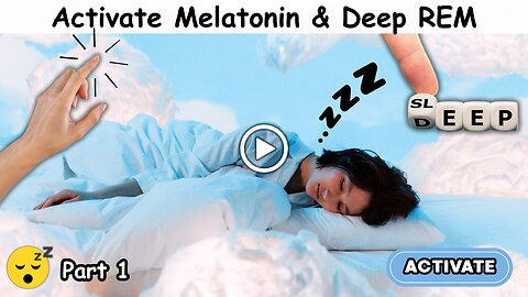 Deep Sleep Music for Melatonin Release & REM Phase Activation | Delta Waves & Ambient Music🌙