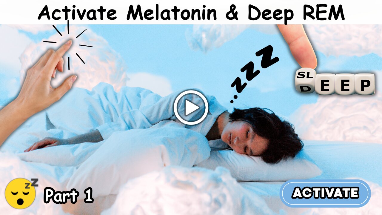Deep Sleep Music for Melatonin Release & REM Phase Activation | Delta Waves & Ambient Music🌙