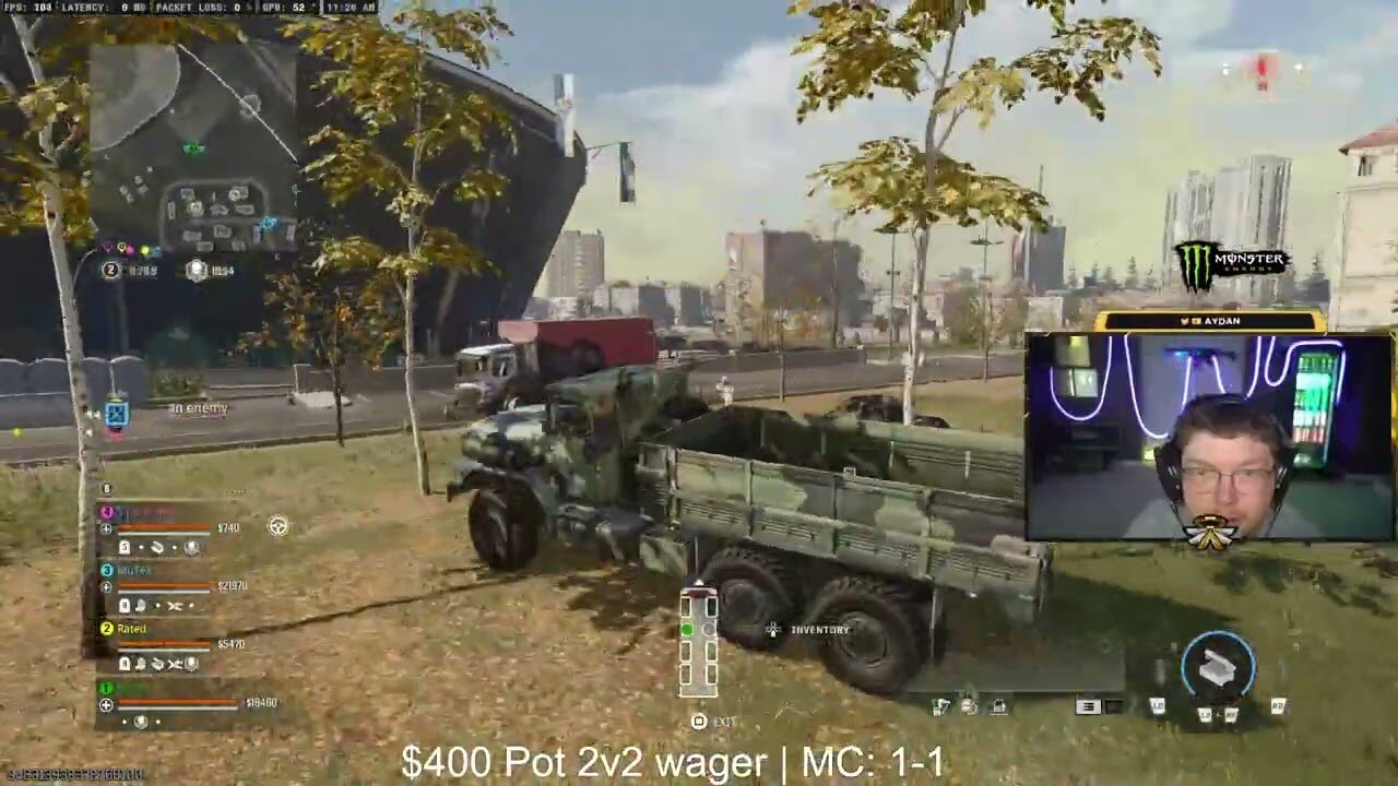 Aydan & MuTeX vs ScummN & Rated in Closest 2V2 on Verdansk Demon Lobby