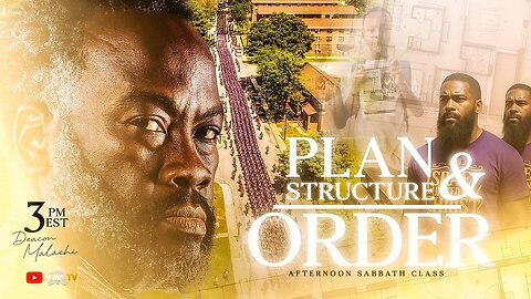 PLAN STRUCTURE AND ORDER