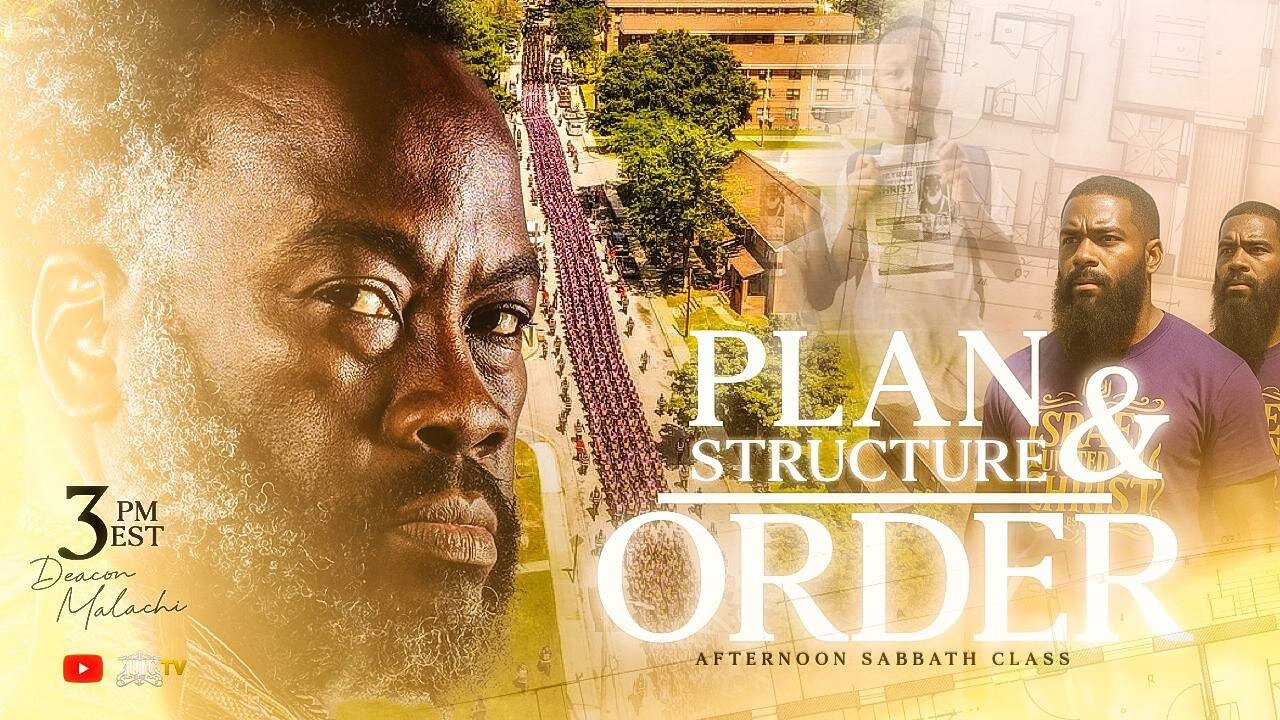 PLAN STRUCTURE AND ORDER