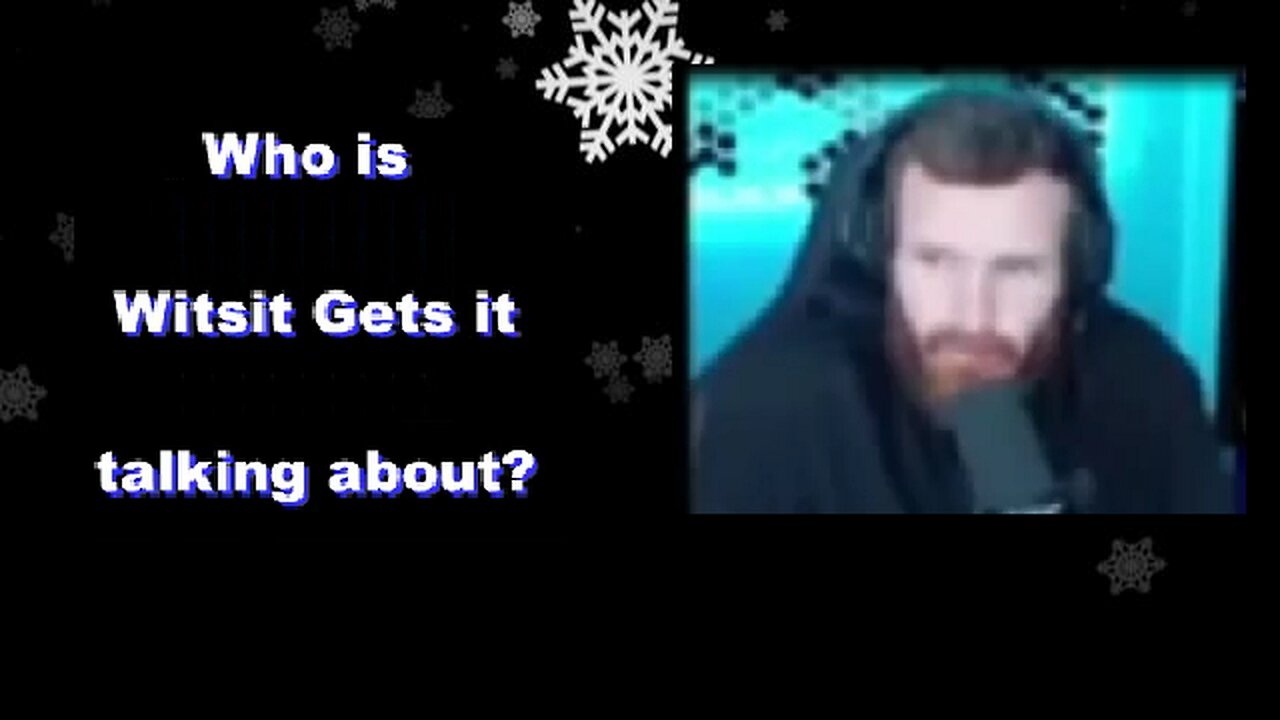Who is Witsit Gets it talking about? The Final Experiment