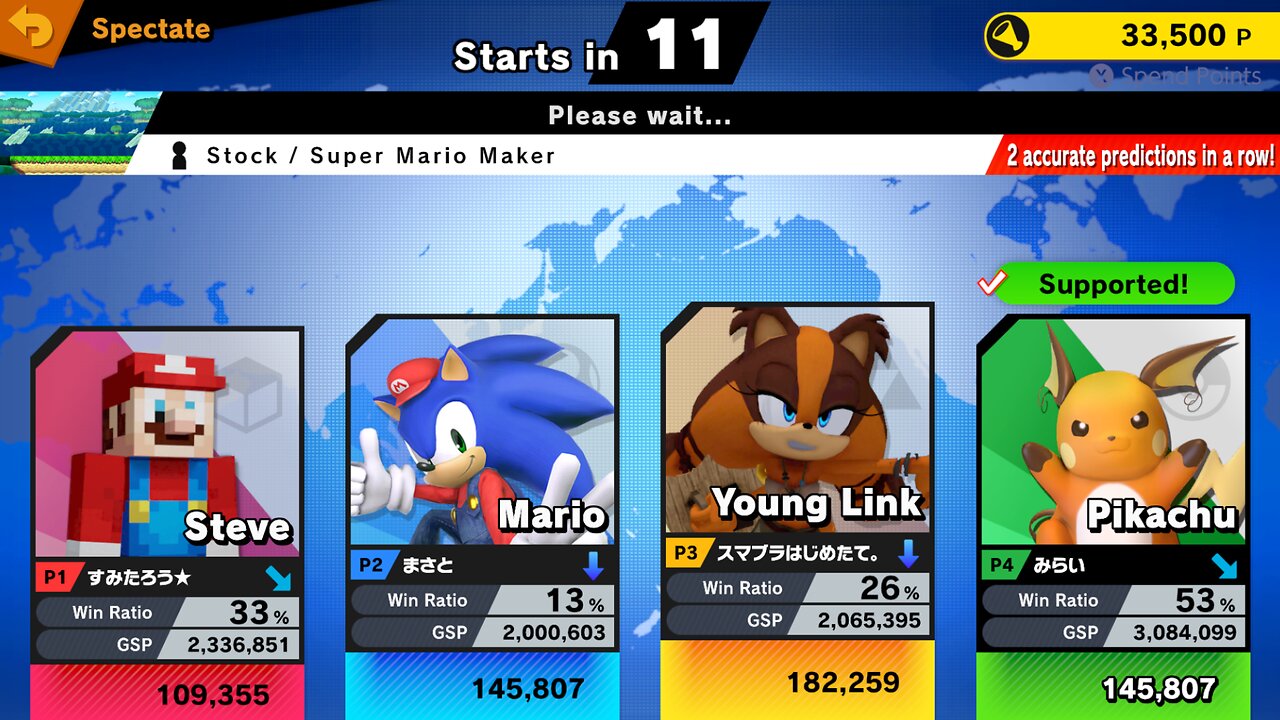 SSBU Online Spectator Mode with Special Characters Quickie 8/23/25